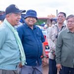 ឯកឧត្តម អ៊ុំ រាត្រី បានចុះពិនិត្យ ស្ថានភាពទឹកនាថ្ងៃទី២៩​ ខែតុលា​ ឆ្នាំ​២០២៦​ ឯកឧត្តម​ អ៊ុំ​ រាត្រី​ អភិបាល​ នៃគណៈអភិបាលខេត្តបន្ទាយមានជ័យ​ ចុះពិនិត្យមើលស្ថានភាពទឹក​ នៅតាមមូលដ្ឋានក្រុង-ស្រុក​ចំនួន៦ នៅក្នុងភូមិសាស្ត្រខេត្តបន្ទាយមានជ័យ​ ដើម្បីដាក់ចេញវិធានការត្រៀមរក្សាទឹកទុកសម្រាប់ប្រើប្រាស់នារដូវប្រាំងនាពេលខាងមុខ។
